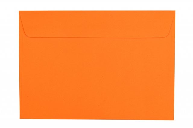 Kuvert DIN C5 självhäftande, orange