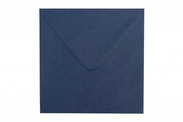 Kvadratiska kuvert 155x155 mm, mörkblå