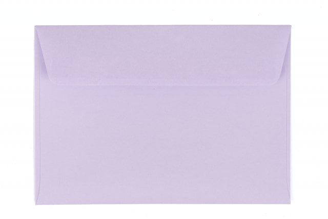 Kuvert DIN C6 självhäftande, lavendel