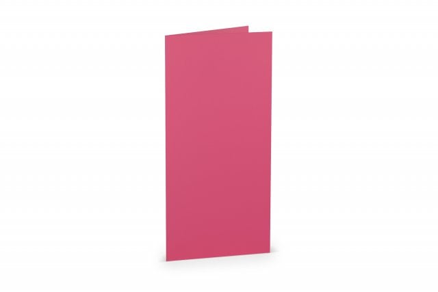 Vikkort DIN lång, rosa
