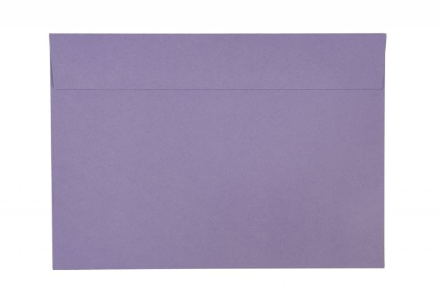 Kuvert DIN C5 självhäftande, lila