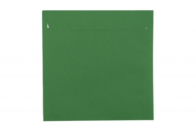 Kvadratiska kuvert 220x220 mm, mörkgröna
