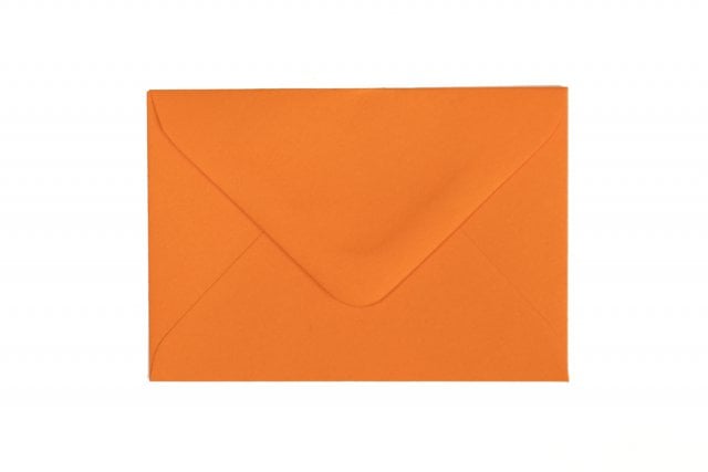 Kuvert 65x94mm, orange