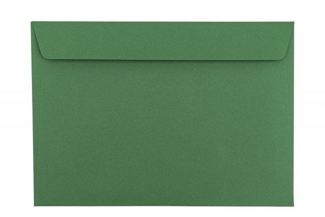 Kuvert DIN C5 självhäftande, mörkgröna