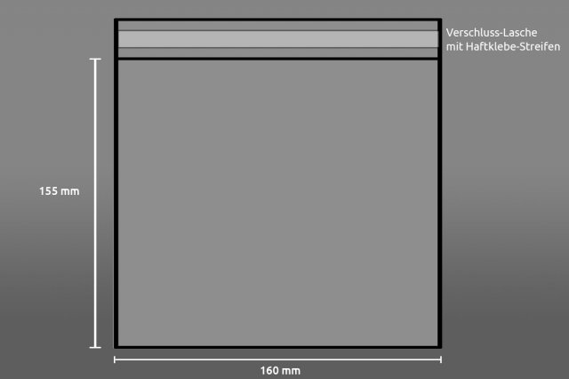 Skyddshölje för kvadrat 155x155mm
