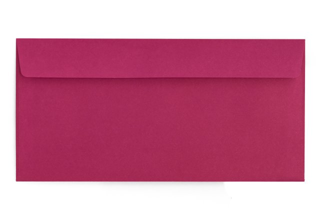 Kuvert DIN lång självhäftande, tryck rosa