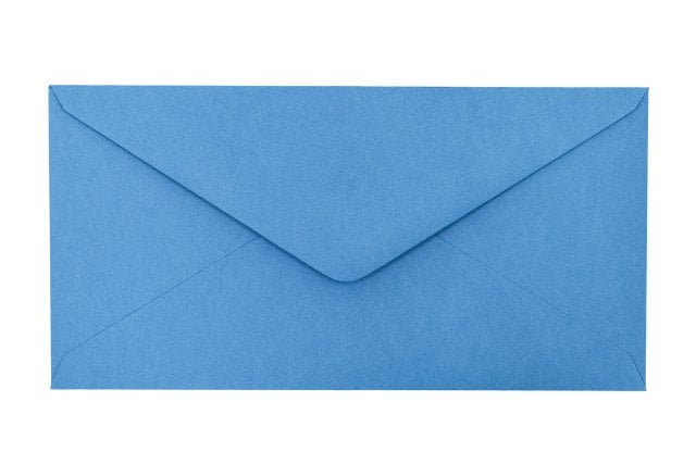 Kuvert DIN långa, blå