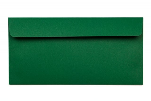 Kuvert DIN långa självhäftande, mörkgröna