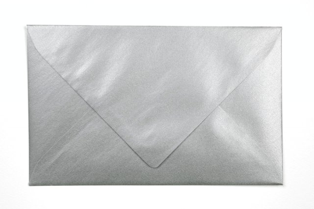Kuvert specialformat, silver