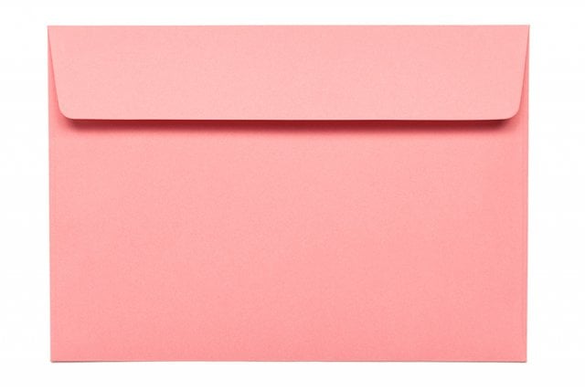 Kuvert DIN C6 självhäftande, rosa