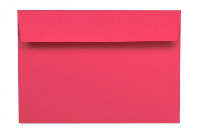 Kuvert DIN C6 självhäftande, rosa