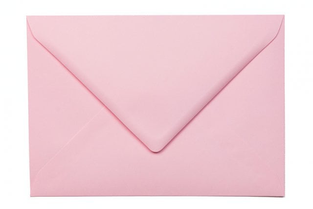 Kuvert DIN C5, rosa