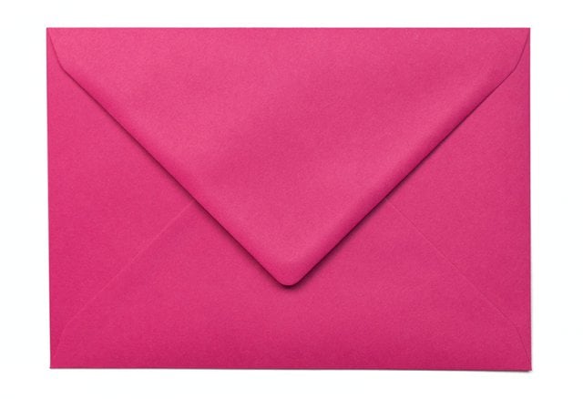Kuvert DIN C5, rosa