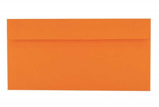 Kuvert DIN lång självhäftande, orange