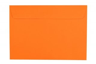 Kuvert DIN C5 självhäftande, orange