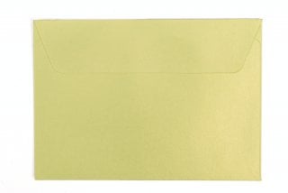 Kuvert DIN C6 självhäftande, pärlemorskimrande ljusgrön