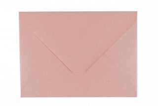 Kuvert DIN C7, pärlemorrosa