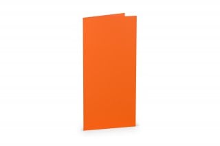Vikkort DIN lång, orange