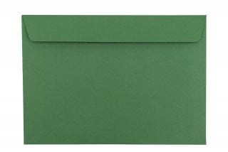 Kuvert DIN C5 självhäftande, mörkgröna