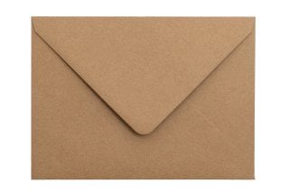 Kuvert 133 x 184 mm (5 x 7 tum), kraftpapper