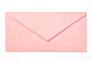 Kuvert DIN långa, rosa