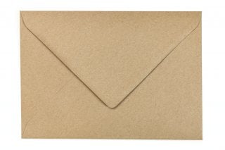 Kuvert DIN C5, kraftpapper