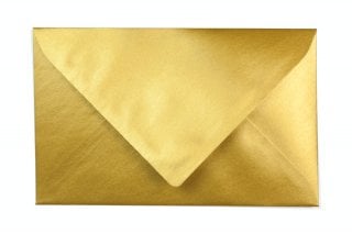 Kuvert specialformat, guld