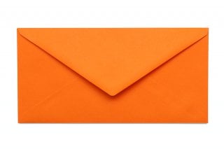 Kuvert DIN långa, orange