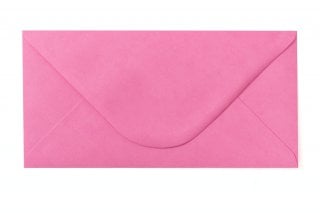 Kuvert DIN lång, intensivt rosa