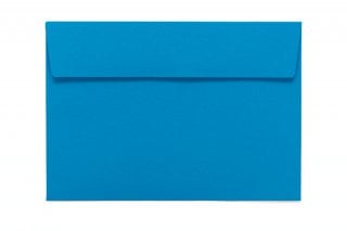 Kuvert DIN C6 självhäftande, blå